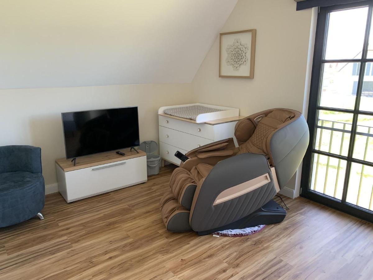 Reetland Am Meer - Premium Reetdachvilla Mit 3 Schlafzimmern, Sauna, Kamin Und Massagesessel F05 Dranske Extérieur photo